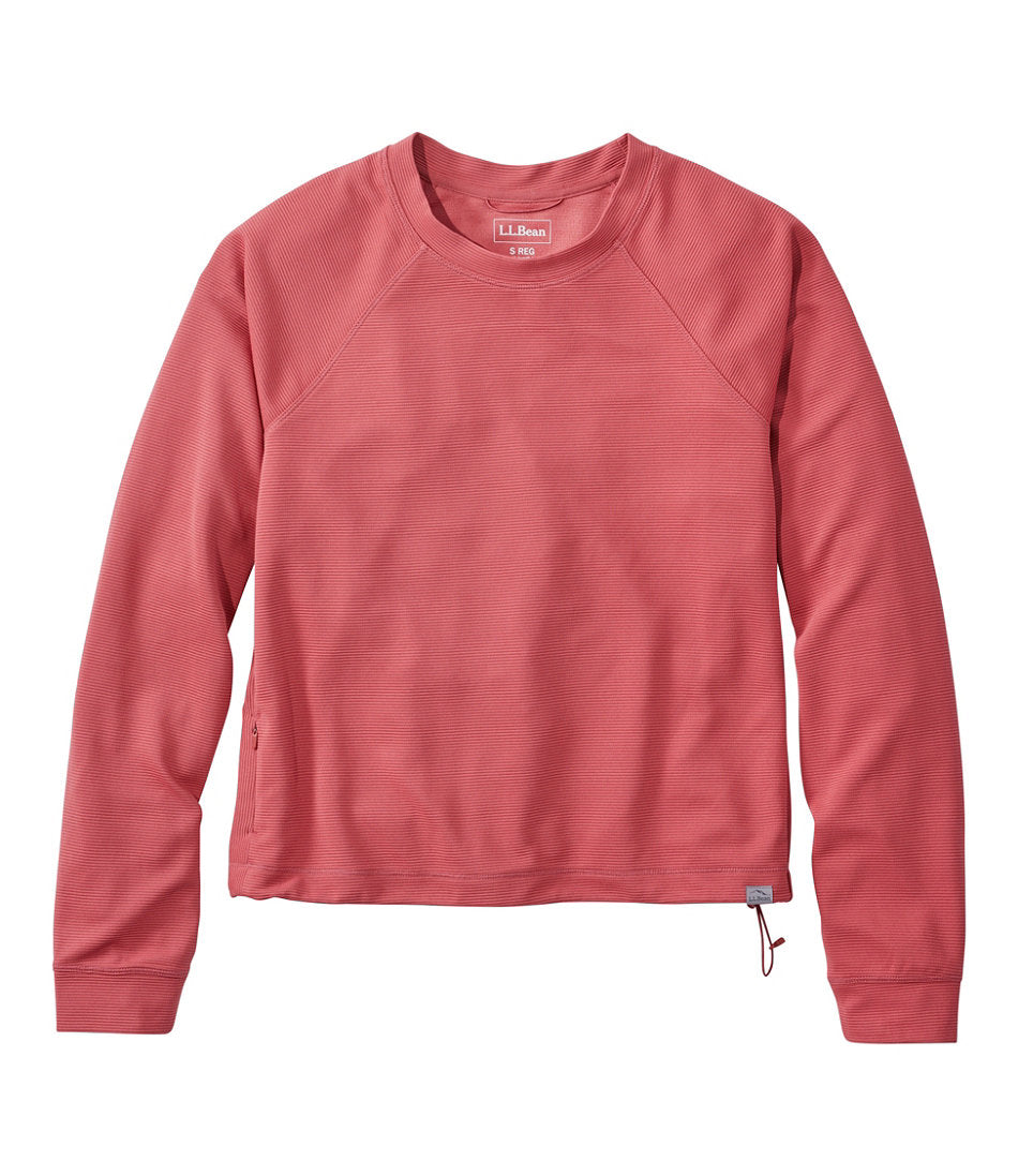Cropped Women's VentureStretch Ottoman-Rib Pullover