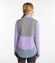 Colorblock Women's L.L.Bean Cozy Mixed-Knit Pullover