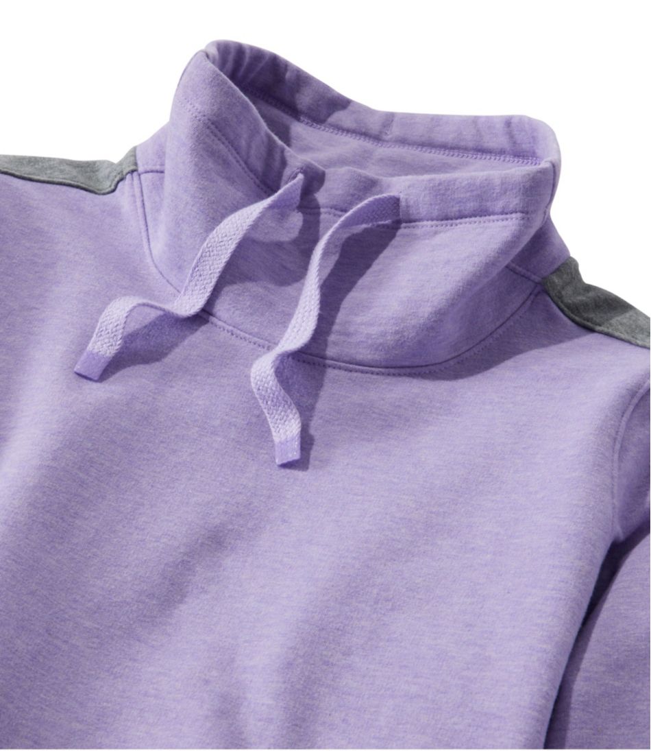 Colorblock Women's L.L.Bean Cozy Mixed-Knit Pullover