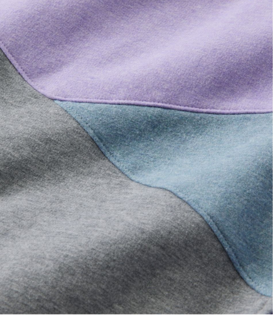 Colorblock Women's L.L.Bean Cozy Mixed-Knit Pullover