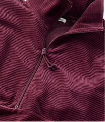 Women's Soft Stretch Corduroy Pullover Half-Zip