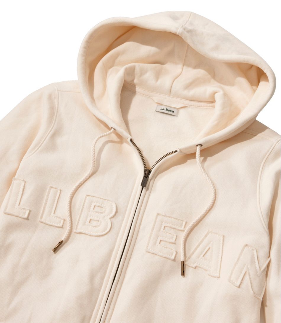 Full-Zip Hooded Logo Women's L.L.Bean 1912 Sweatshirt