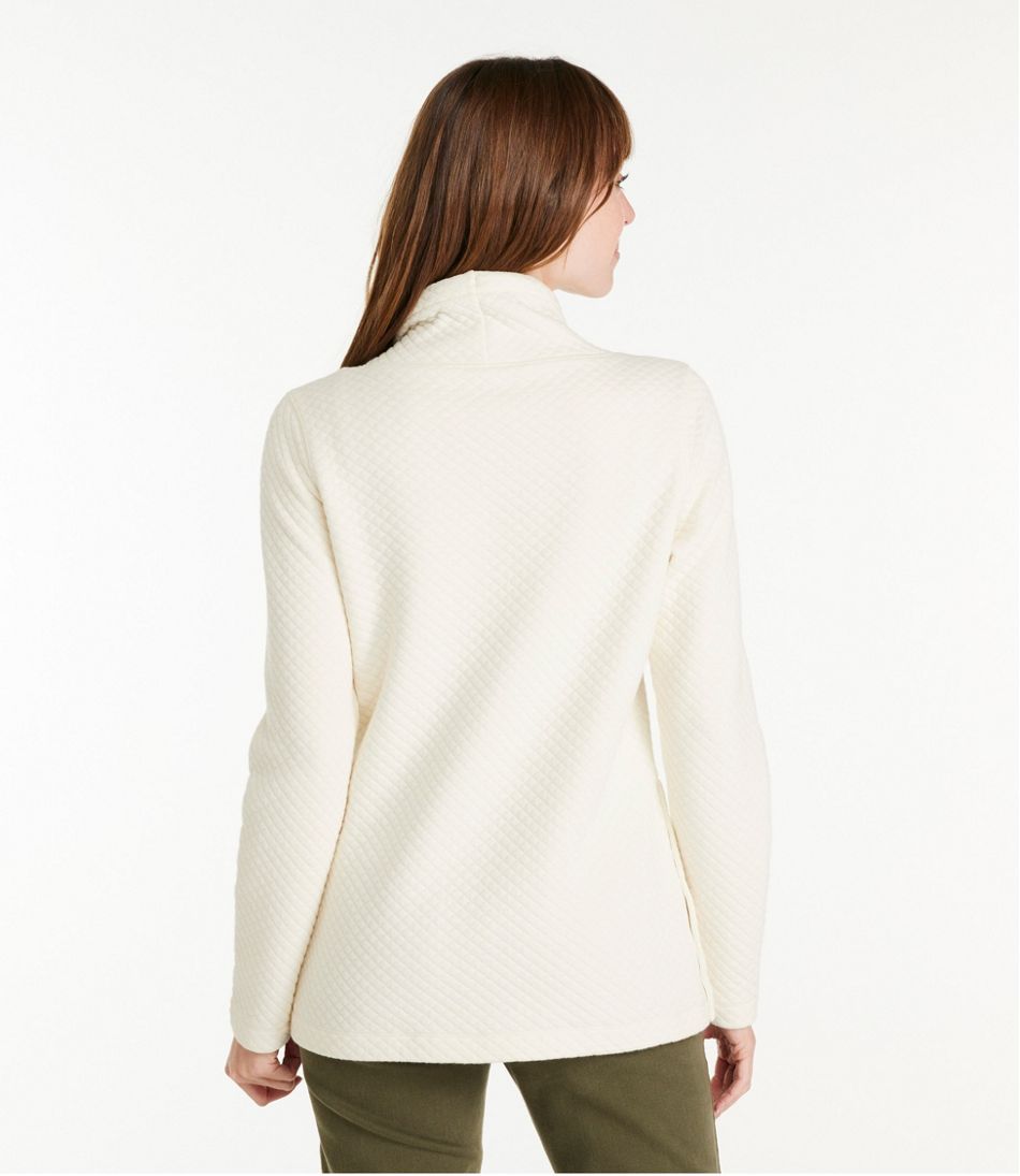 Women's SoftLight Quilted Top Funnelneck Pullover