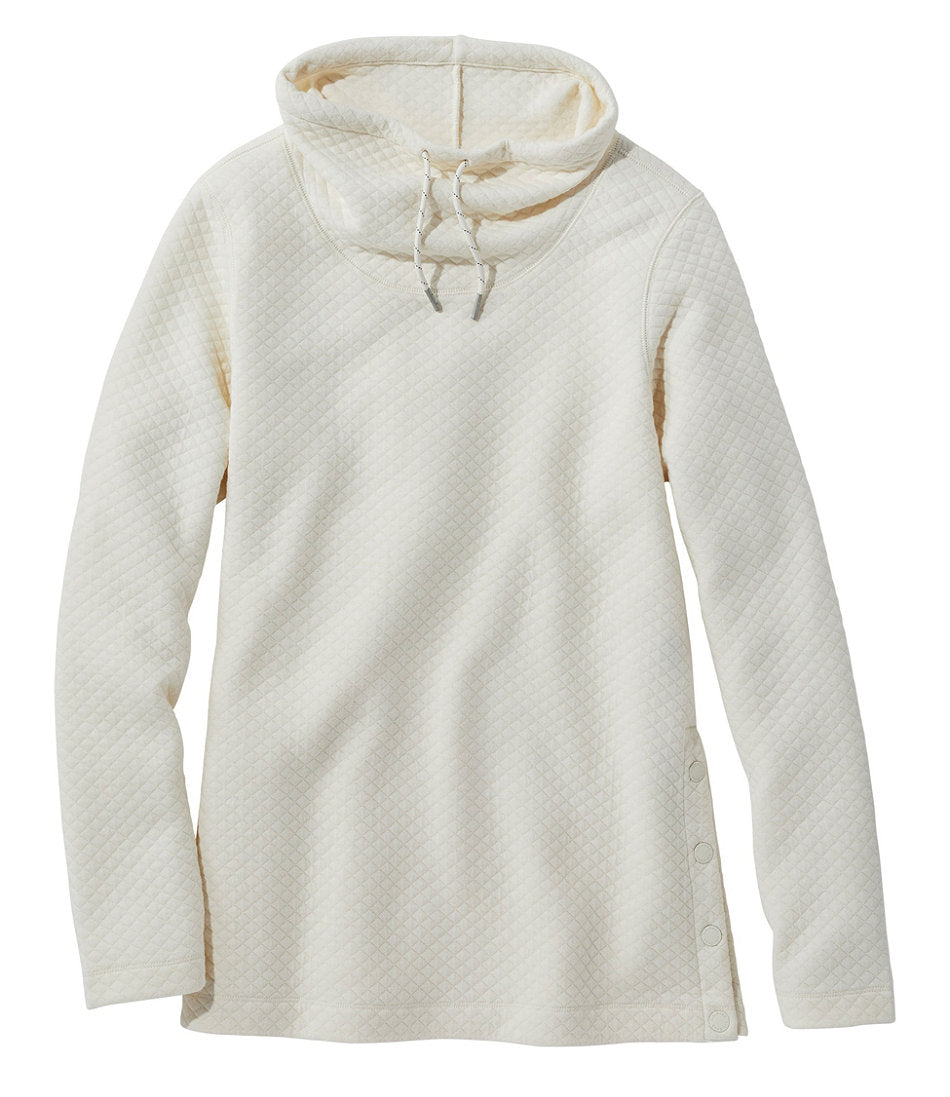 Women's SoftLight Quilted Top Funnelneck Pullover
