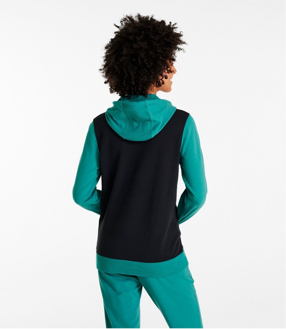 Women's Bean's Cozy Camp Hoodie Colorblock
