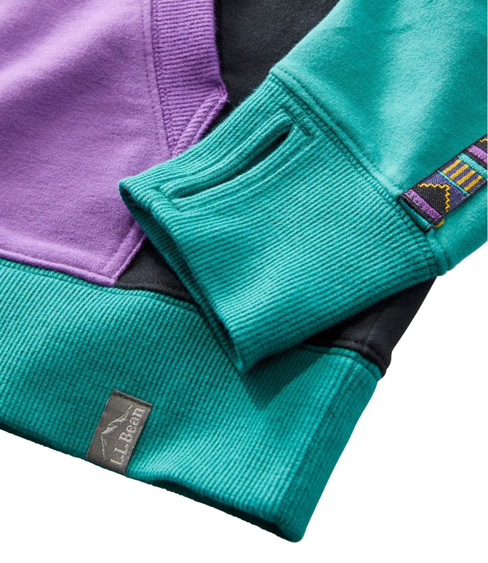 Women's Bean's Cozy Camp Hoodie Colorblock