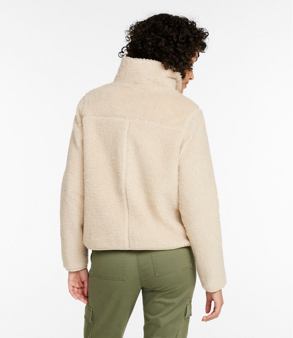 Women's Bean's Sherpa Fleece Jacket