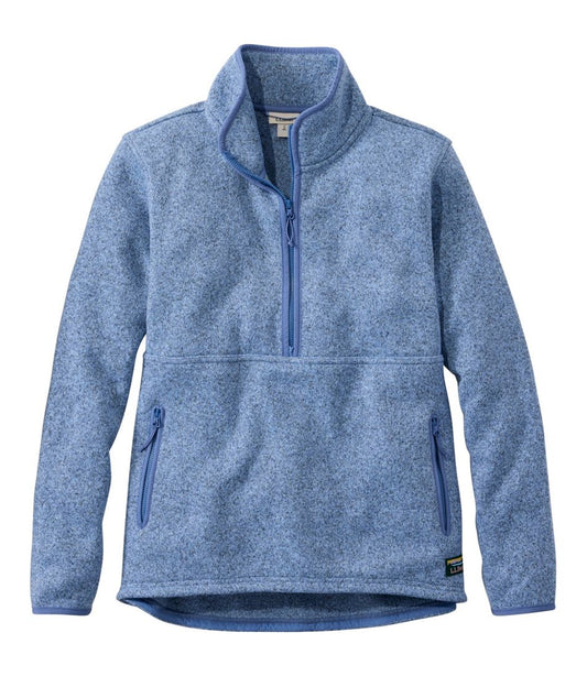 Women's L.L.Bean Sweater Fleece Half-Zip Pullover