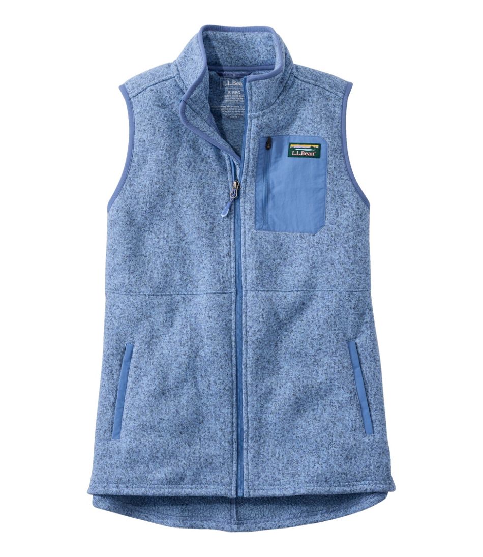 Women's L.L.Bean Sweater Fleece Long Vest