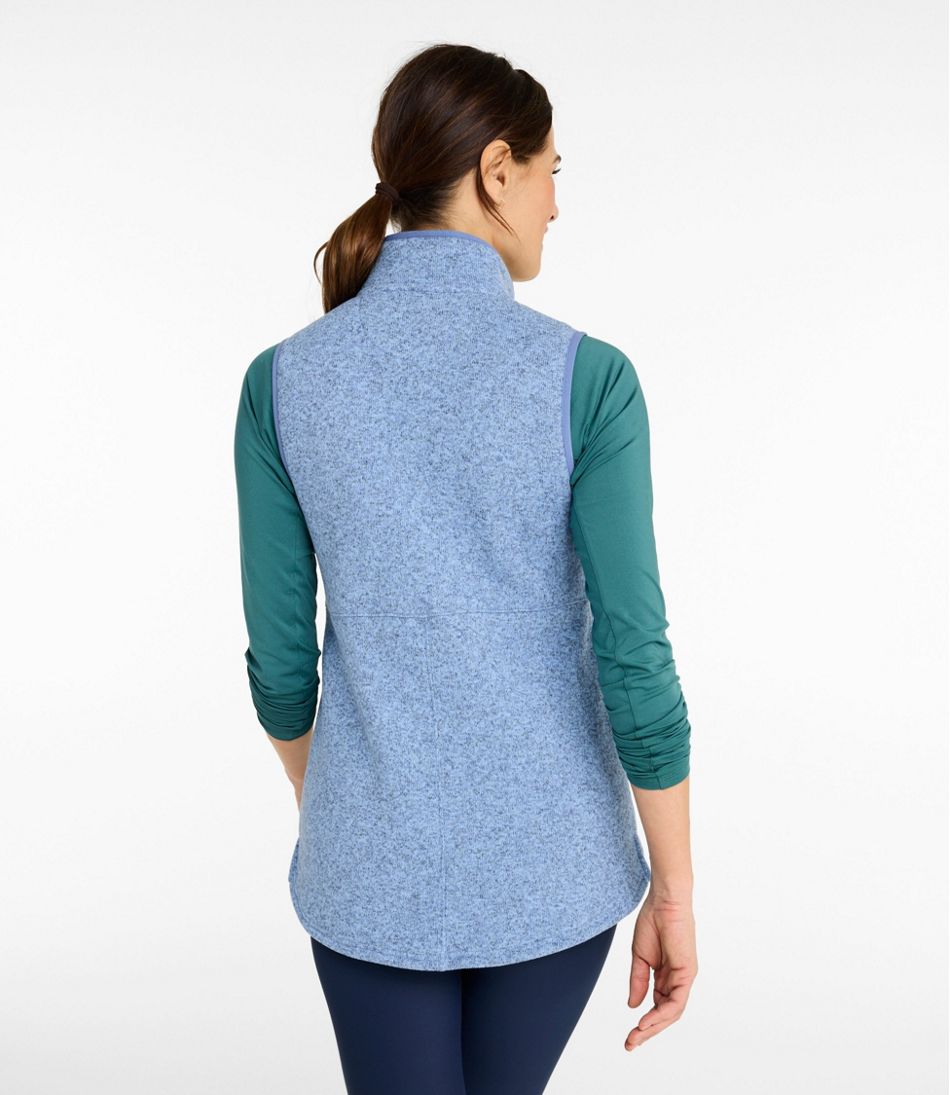 Women's L.L.Bean Sweater Fleece Long Vest