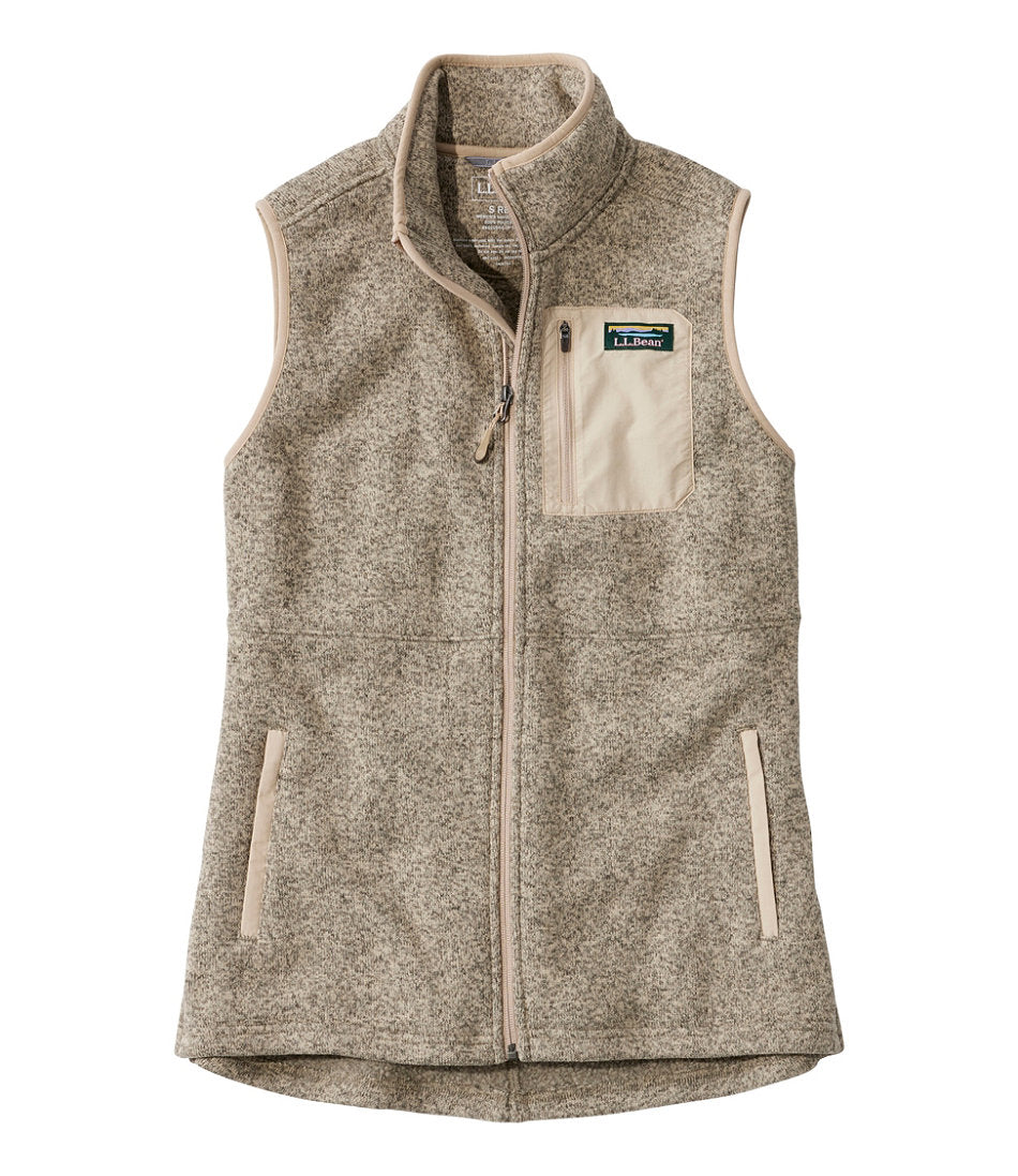 Women's L.L.Bean Sweater Fleece Long Vest