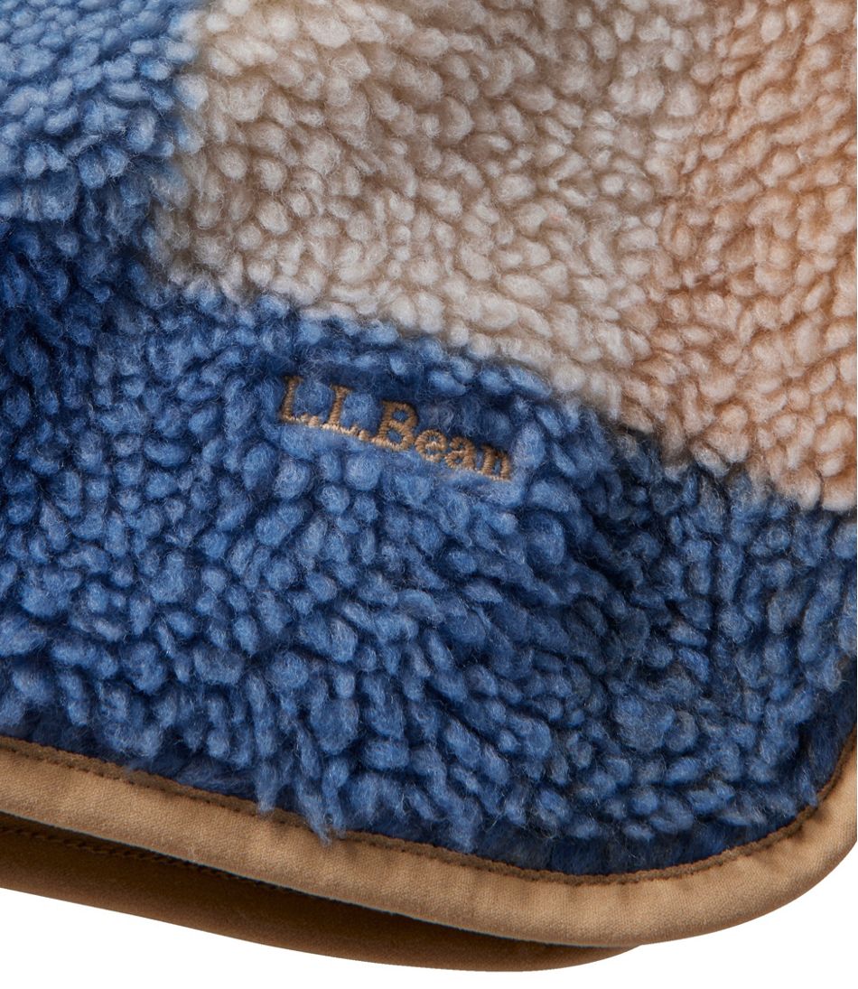 Women's Bean's Sherpa Fleece Coat Print