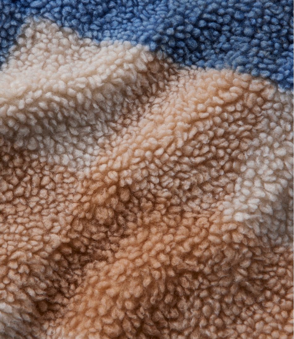 Women's Bean's Sherpa Fleece Coat Print