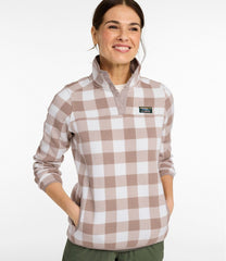 Print Women's L.L.Bean Sweater Fleece Pullover