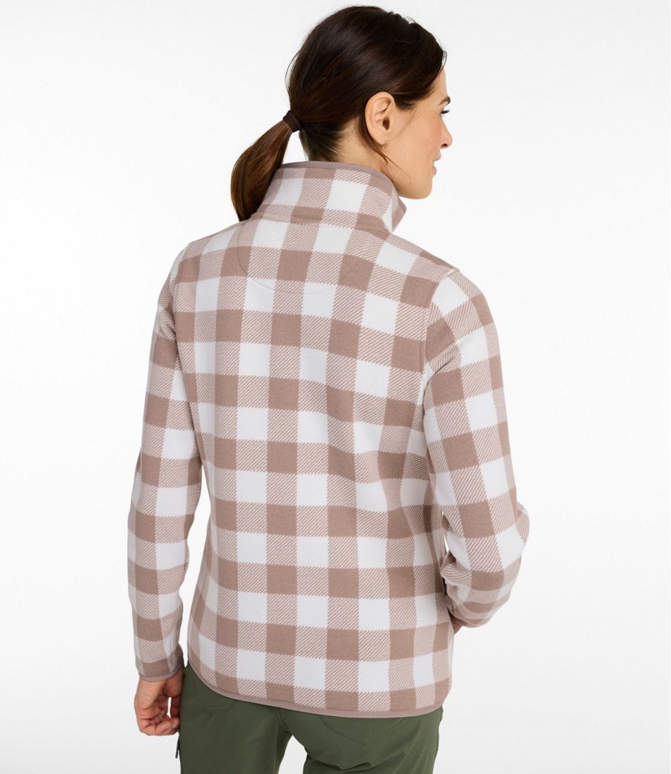Print Women's L.L.Bean Sweater Fleece Pullover