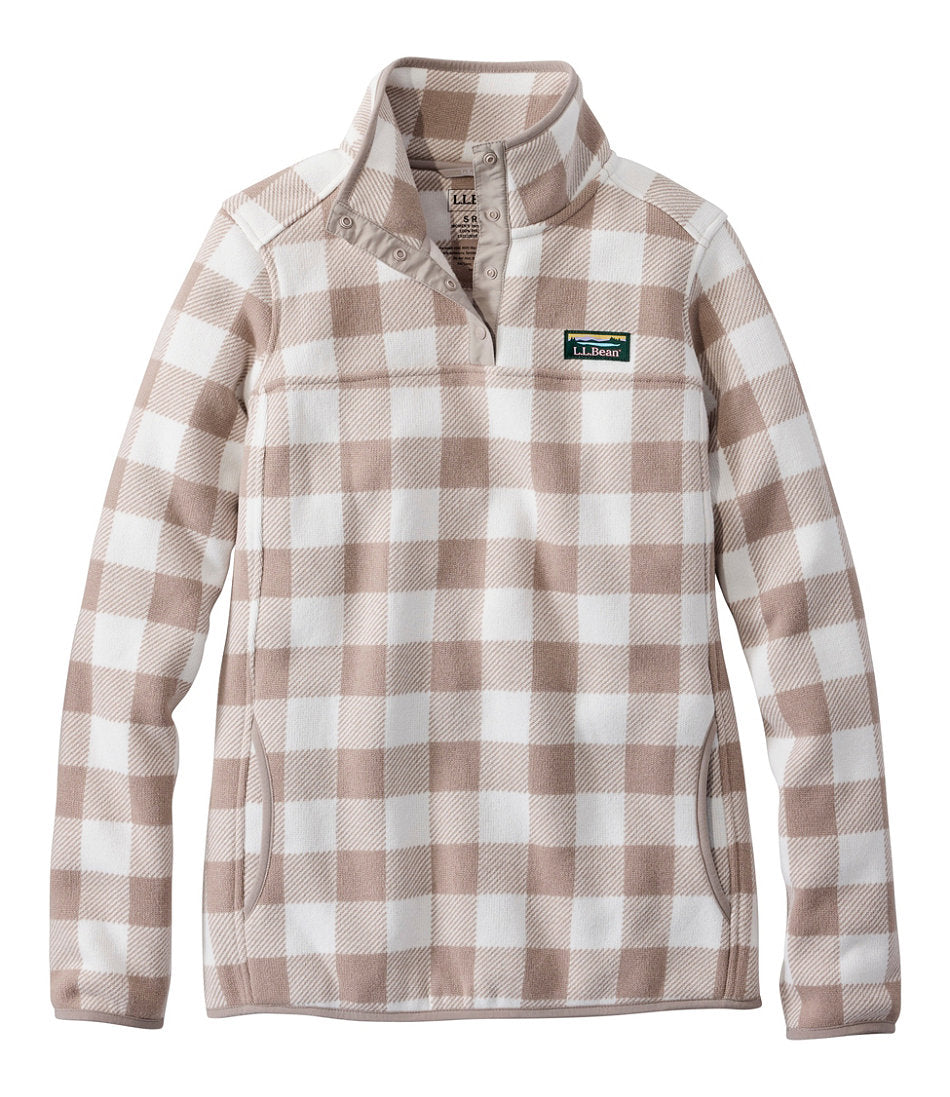 Print Women's L.L.Bean Sweater Fleece Pullover