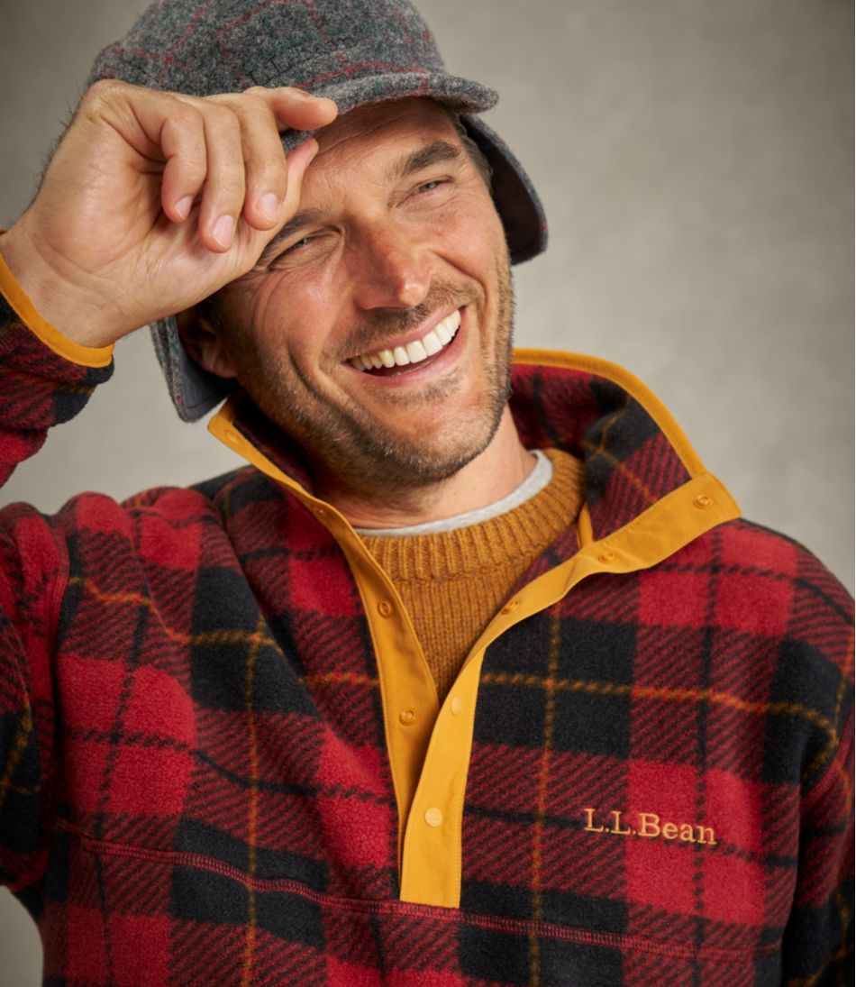 Print Adults' Bean's Classic Fleece Pullover