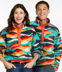 Print Adults' Bean's Classic Fleece Pullover