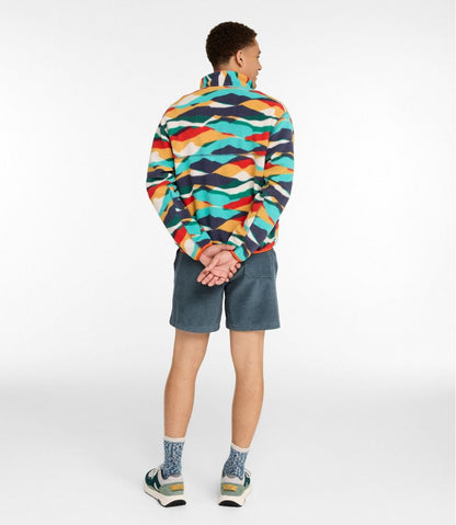Adults' Bean's Classic Fleece Pullover, Print