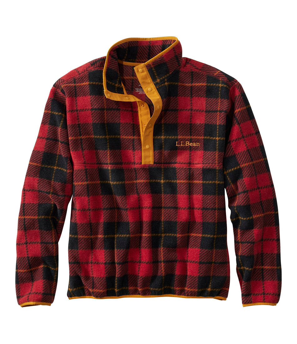 Print Adults' Bean's Classic Fleece Pullover