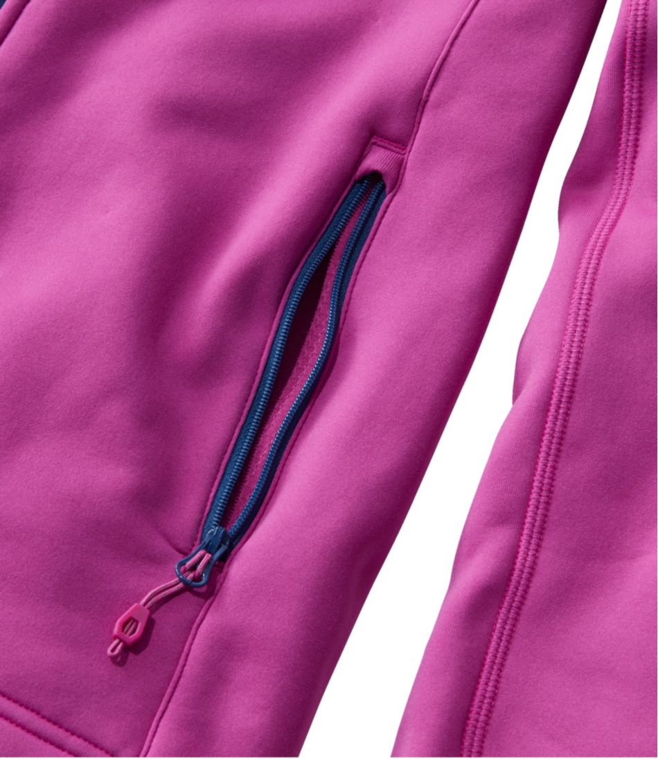 Women's PrimaLoft ThermaStretch Fleece Jacket Hooded Full-Zip