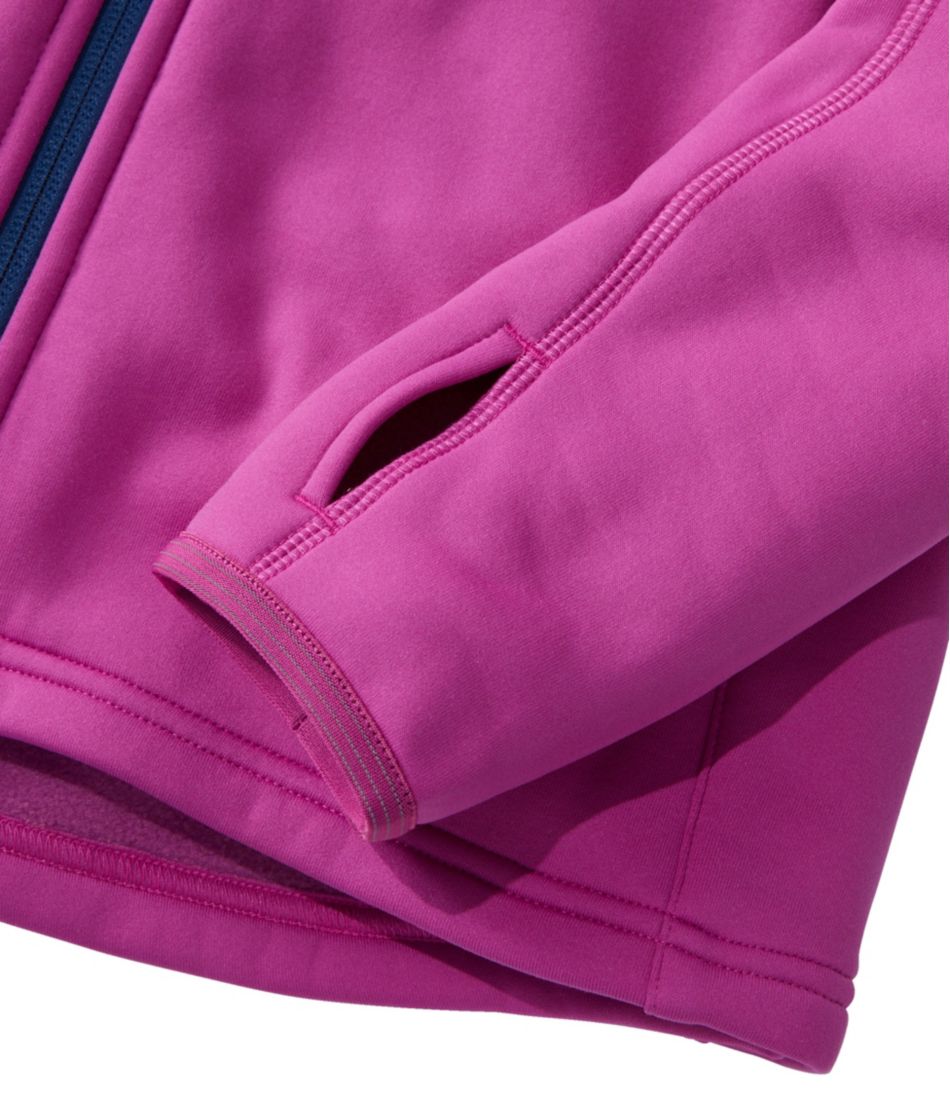 Women's PrimaLoft ThermaStretch Fleece Jacket Hooded Full-Zip