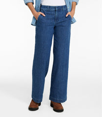 High-Rise Wide-Leg Trouser Women's True Shape Jeans