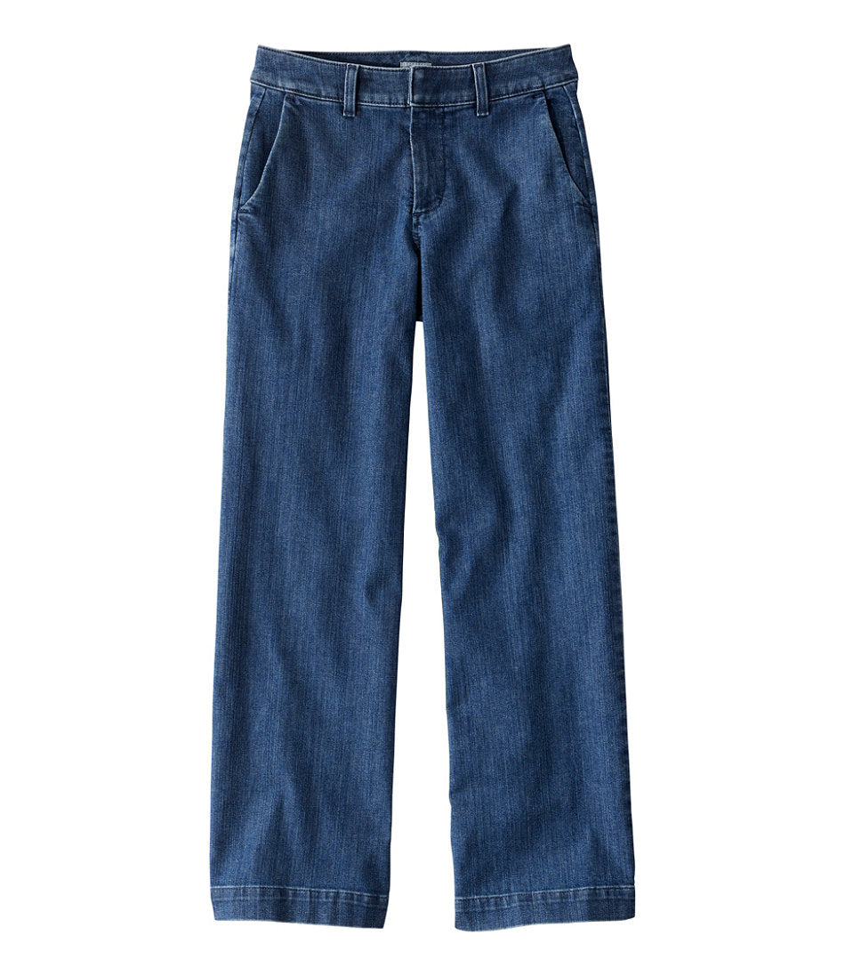 High-Rise Wide-Leg Trouser Women's True Shape Jeans