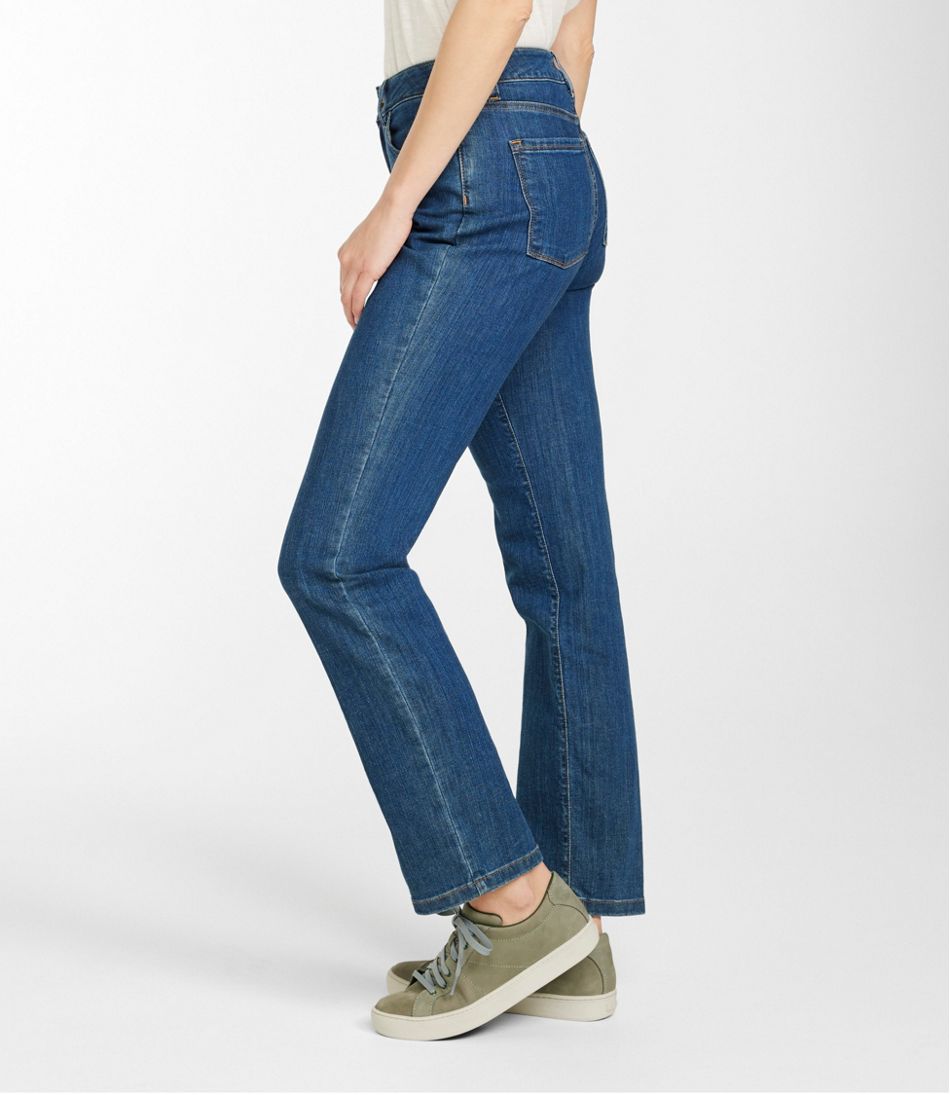 High-Rise Straight-Leg Women's True Shape Jeans