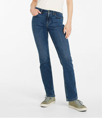 Mid-Rise Straight-Leg Women's BeanFlex® Jeans