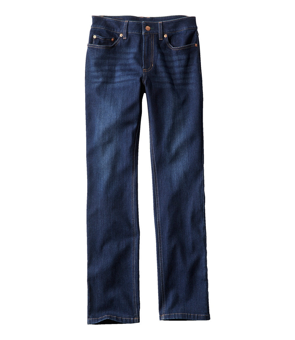 Mid-Rise Straight-Leg Women's BeanFlex® Jeans