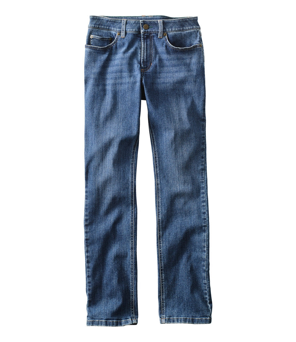 Mid-Rise Straight-Leg Women's BeanFlex® Jeans
