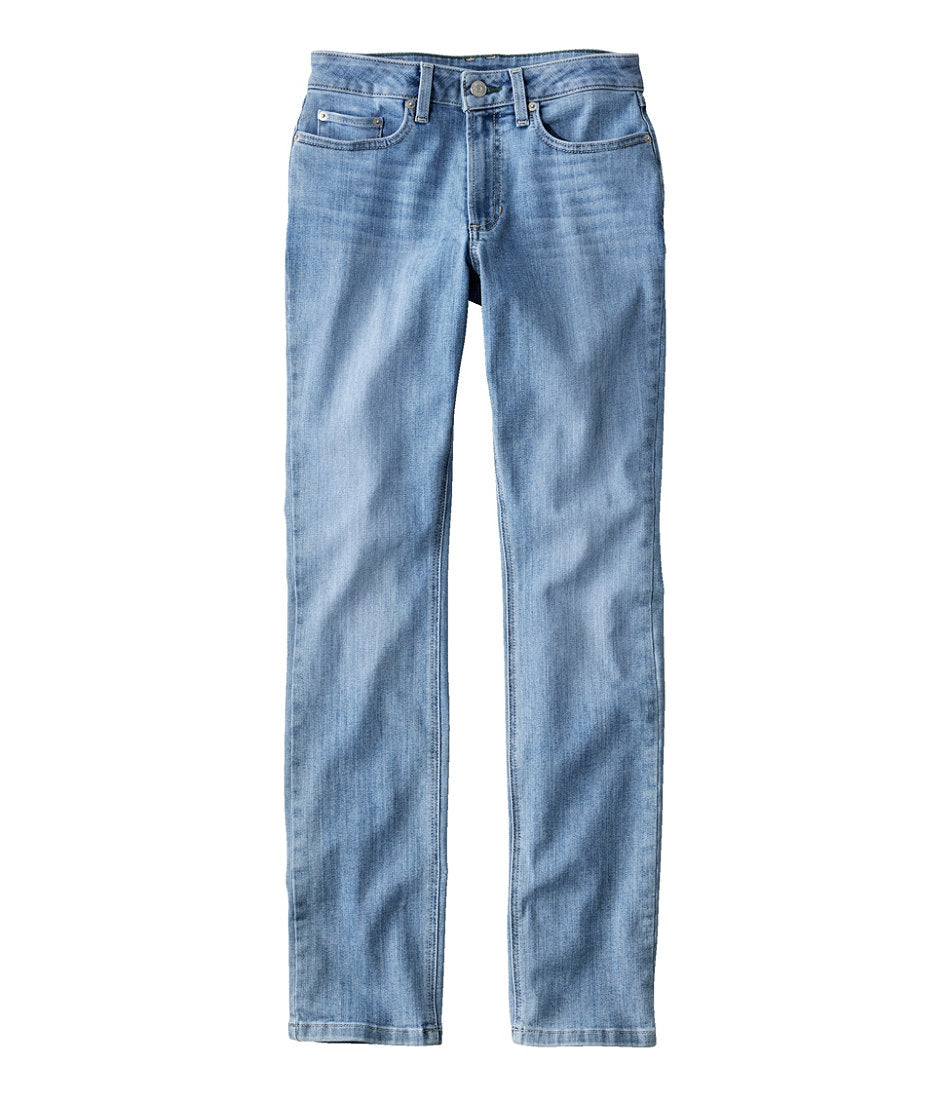 Mid-Rise Straight-Leg Women's BeanFlex® Jeans