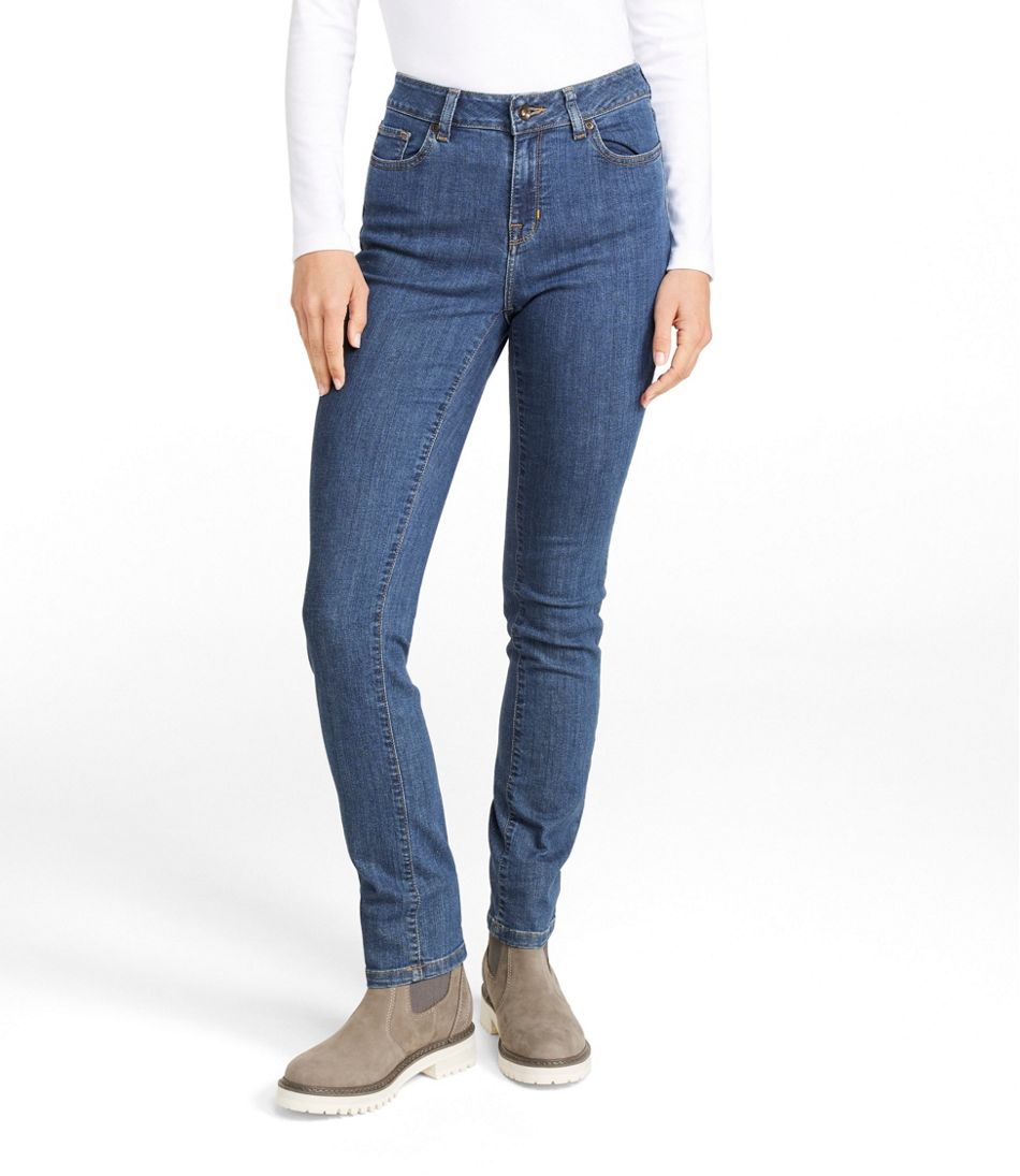 High-Rise Slim-Leg Women's True Shape Jeans