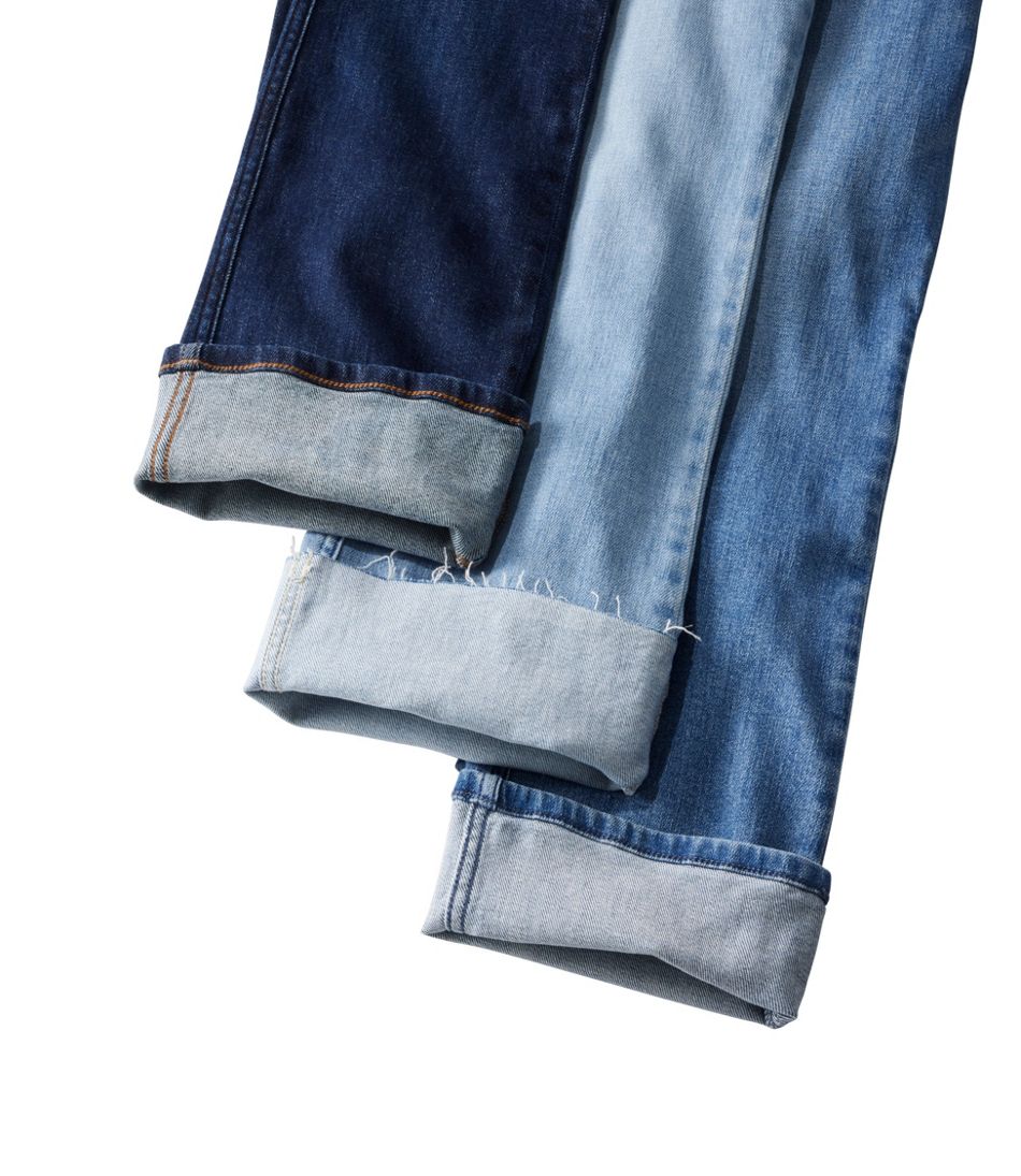 Women's L.L.Bean Everyday Stretch Jeans High-Rise Mini Bootcut Ankle