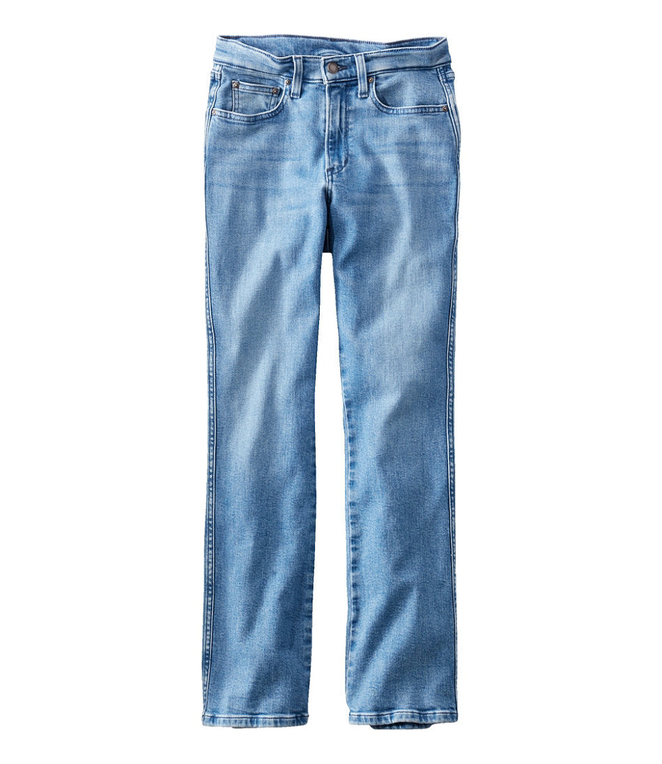 Women's L.L.Bean Everyday Stretch Jeans High-Rise Mini Bootcut Ankle