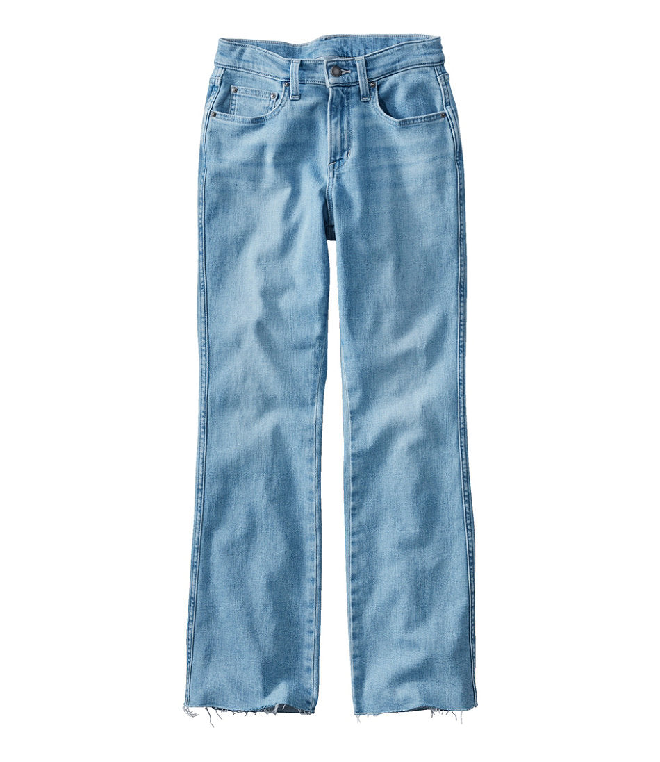 Women's L.L.Bean Everyday Stretch Jeans High-Rise Mini Bootcut Ankle