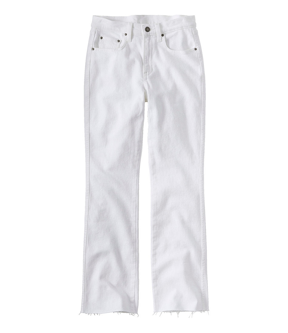 Women's L.L.Bean Everyday Stretch Jeans High-Rise Mini Bootcut Ankle