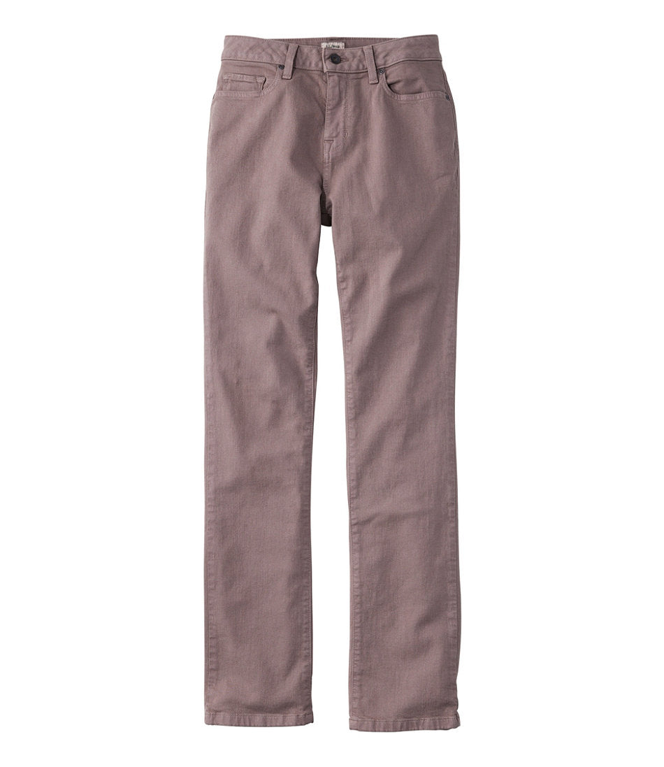 High-Rise Straight-Leg Colors Women's True Shape Jeans