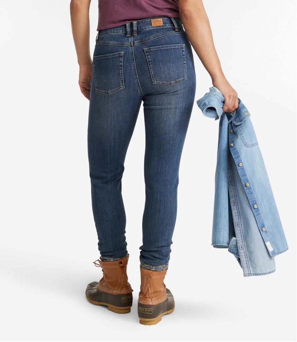 Mid-Rise Skinny-Leg Women's BeanFlex® Jeans