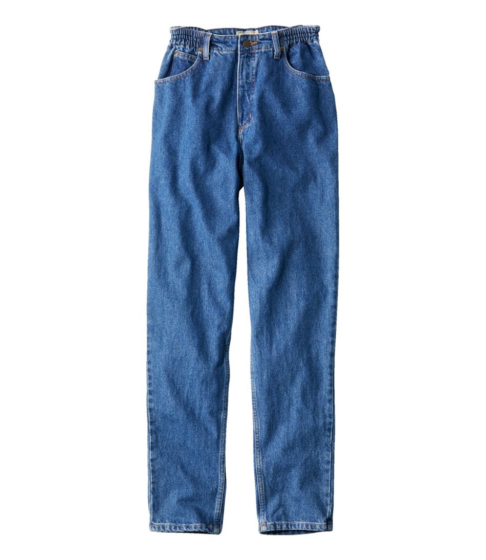 Women's Double L® Jeans Ultra High-Rise Comfort Waist Tapered Leg