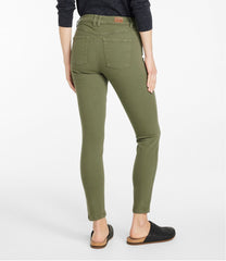 High-Rise Slim-Leg Ankle Color Women's BeanFlex®Jeans