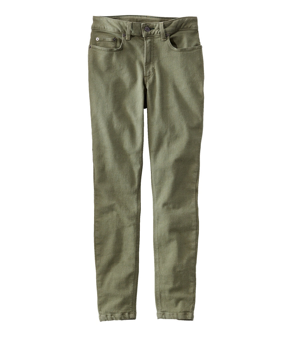High-Rise Slim-Leg Ankle Color Women's BeanFlex®Jeans
