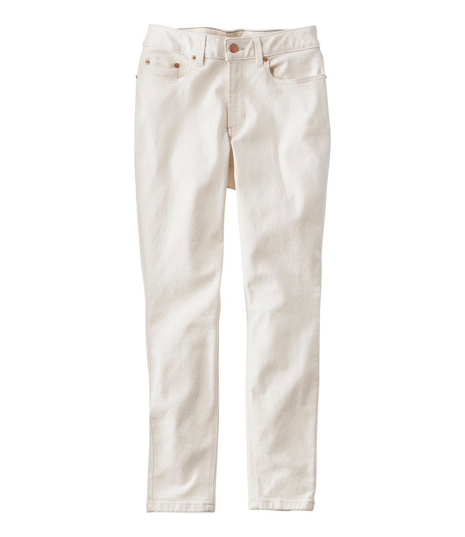 High-Rise Slim-Leg Ankle Color Women's BeanFlex®Jeans