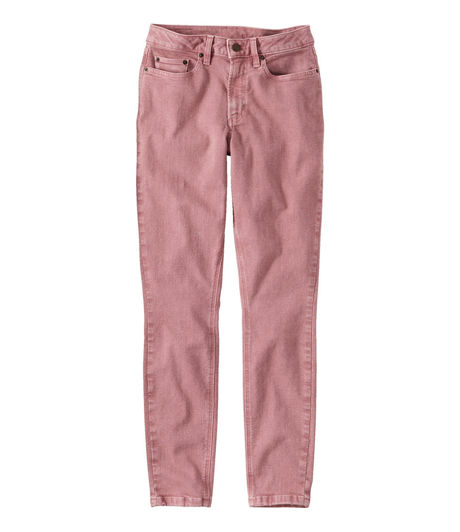 High-Rise Slim-Leg Ankle Color Women's BeanFlex®Jeans