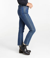 High-Rise Slim-Leg Ankle Women's True Shape Jeans