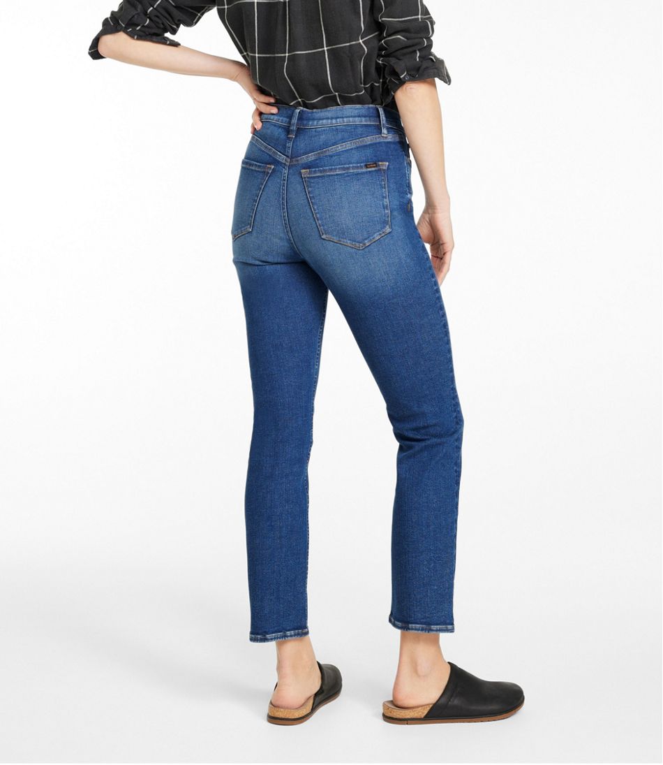 Women's Signature Super Stretch Jeans High-Rise Skinny-Leg Ankle