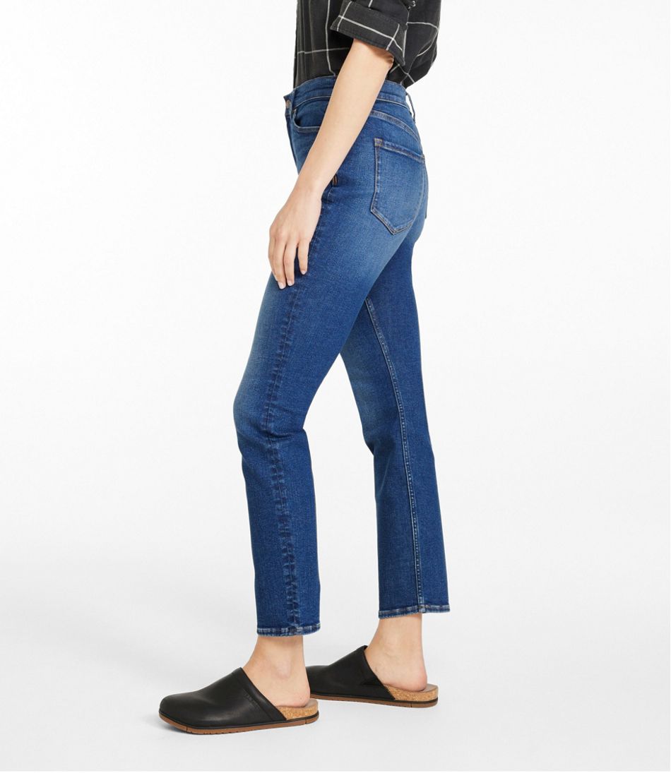 Women's Signature Super Stretch Jeans High-Rise Skinny-Leg Ankle