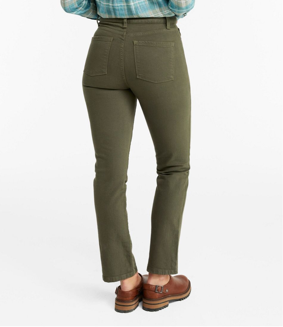 High-Rise Slim-Leg Ankle Colors Women's True Shape Jeans