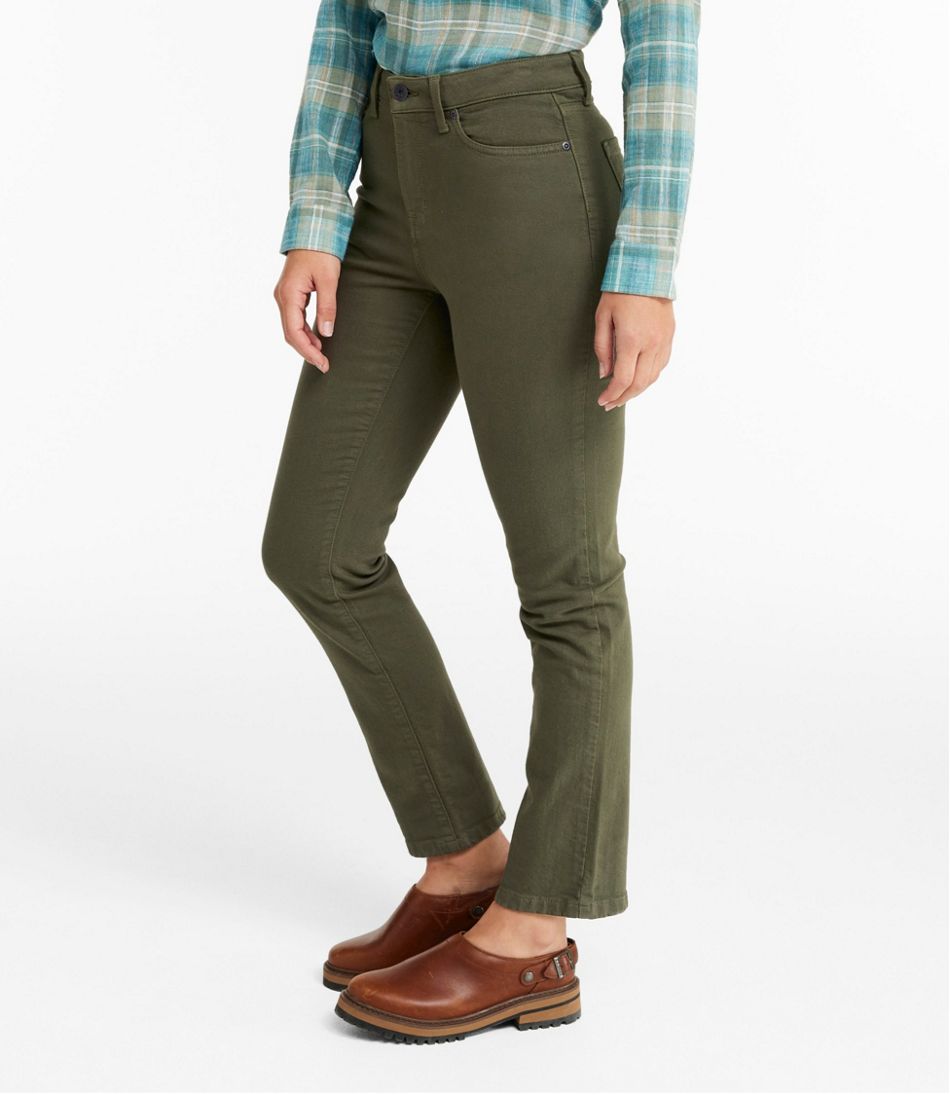 High-Rise Slim-Leg Ankle Colors Women's True Shape Jeans